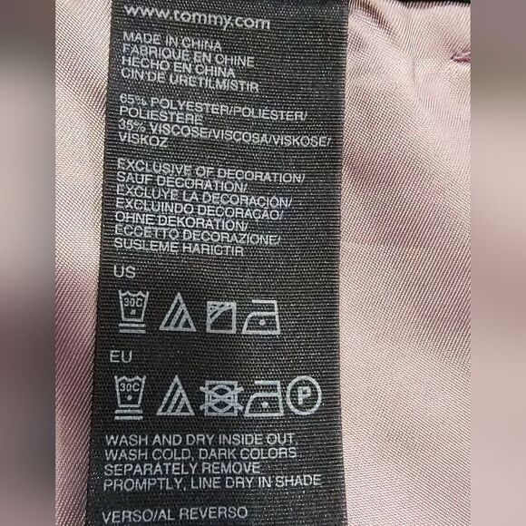 Tommy Hilfiger Tween Plaid Check Dress Pants Trousers US 4 - Picture 9 of 10